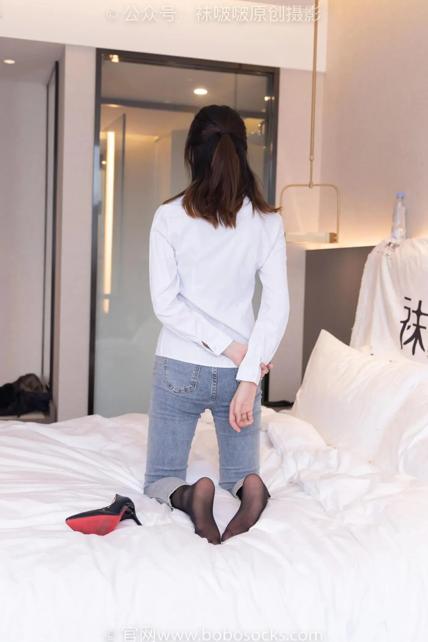 [BoBoSocks袜啵啵]NO.181 小甜豆-高跟鞋、黑丝、裤里丝 [134P]插图1